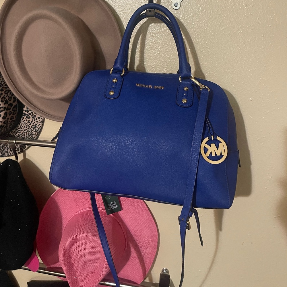 Michael Kors Blue Handbag